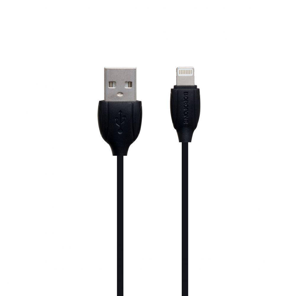 USB кабель для зарядки Borofone BX19 Benefit пластик, 1м, Lightning, чёрный, кабель для зарядки, USB кабель, Разные цвета
USB кабель для зарядки Borofone BX19 Benefit пластик, 1м, Lightning, чёрный, кабель для зарядки, USB кабель, Разные цвета