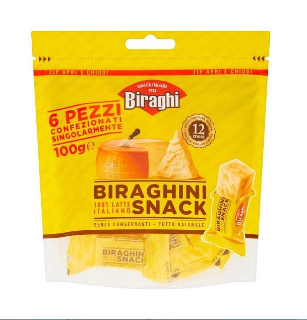 Сыр Biraghi Gran Biraghini Snack 100 г Италия 
Сыр Biraghi Gran Biraghini Snack 100 г Италия