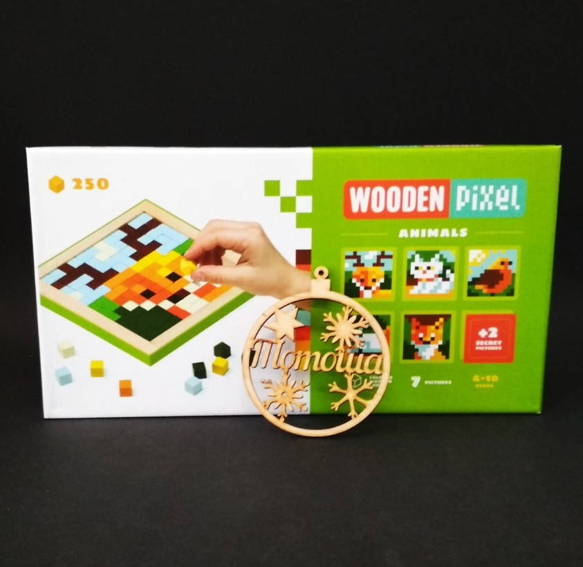 Деревянная пиксельная мозаика Животные Кубика / Піксельна мозаїка Wooden Pixel Animals Cubika 14897
Деревянная пиксельная мозаика Животные Кубика / Піксельна мозаїка Wooden Pixel Animals Cubika 14897