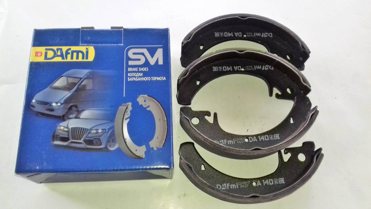 Колодки тормозные задние ВАЗ 2110-2112,1117-1118 Dafmi
Колодки тормозные задние ВАЗ 2110-2112,1117-1118 Dafmi
