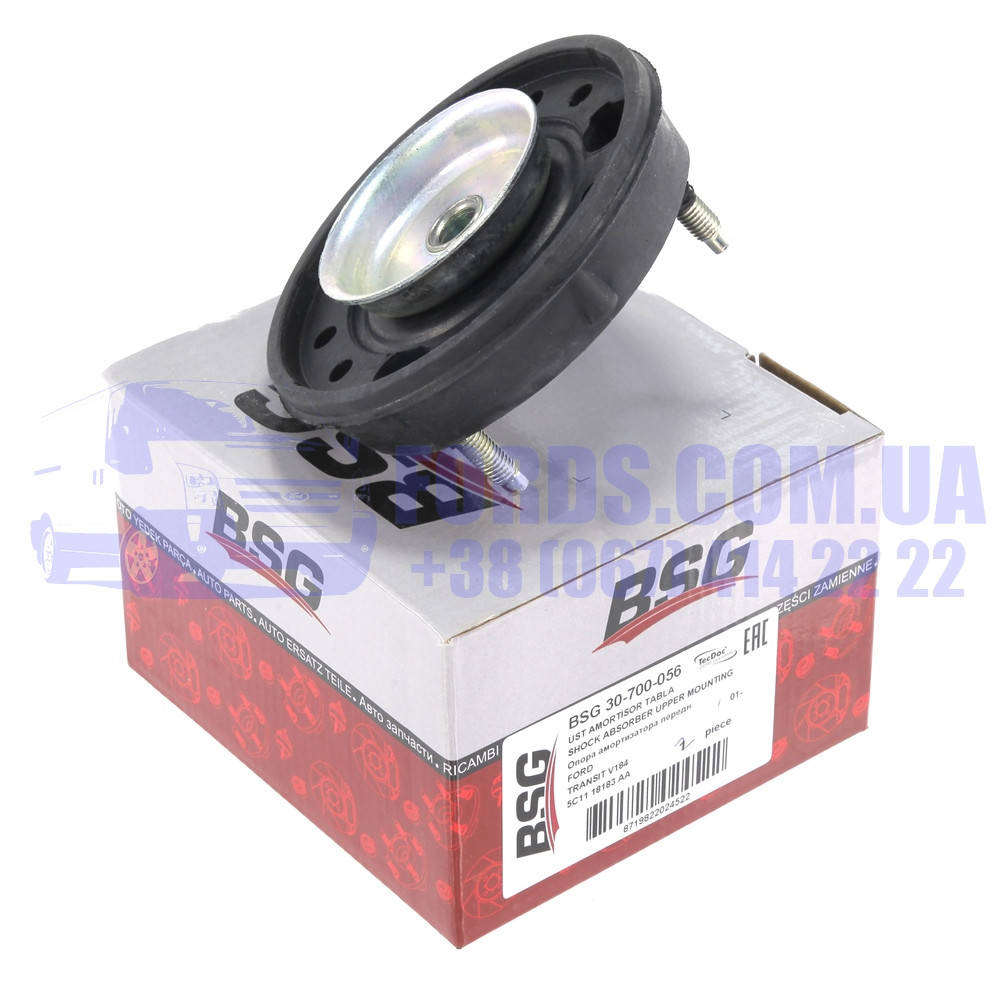 Опора амортизатора переднего FORD TRANSIT 2000-2006 (4706416/5C1118183AA/BSG30700056) BSG
Опора амортизатора переднего FORD TRANSIT 2000-2006 (4706416/5C1118183AA/BSG30700056) BSG