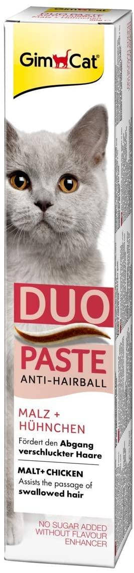 GimCat Duo Paste Anti-Hairball Malt & Chicken Паста с курицей для выведения комков шерсти у кошек 50 г
GimCat Duo Paste Anti-Hairball Malt & Chicken Паста с курицей для выведения комков шерсти у кошек 50 г