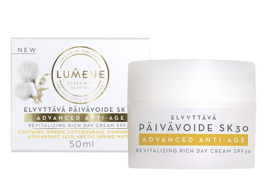Дневной восстанавливающий крем для лица Lumene Advanced Anti-Age revitalizing Rich day cream SPF 30
Дневной восстанавливающий крем для лица Lumene Advanced Anti-Age revitalizing Rich day cream SPF 30