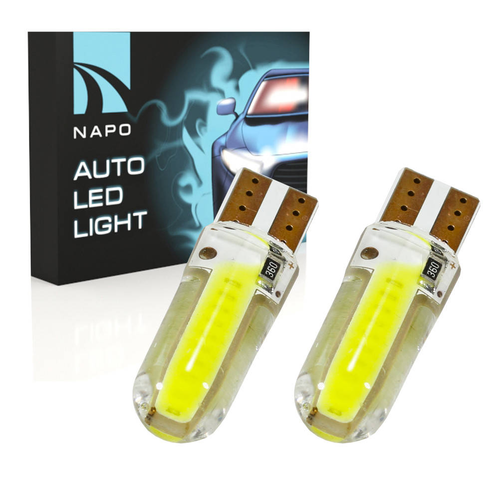 Лампа автомобильная LED T10-COB-Big-silic.10731 W5W T10 комплект 2 шт цвет свечения белый
Лампа автомобильная LED T10-COB-Big-silic.10731 W5W T10 комплект 2 шт цвет свечения белый