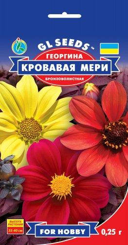 Георгина Кровавая Мери оригинальная эффективная цветками d - 10 см с бронзовой листвой, упаковка 0,25
Георгина Кровавая Мери оригинальная эффективная цветками d - 10 см с бронзовой листвой, упаковка 0,25