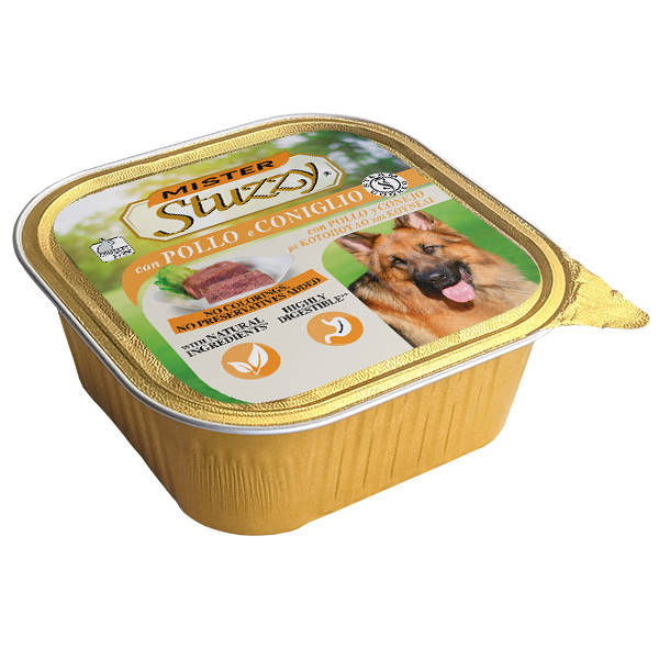 Mister Stuzzy Dog Chicken Rabbit МИСТЕР ШТУЗИ КУРИЦА КРОЛИК корм для собак, паштет, 300г
Mister Stuzzy Dog Chicken Rabbit МИСТЕР ШТУЗИ КУРИЦА КРОЛИК корм для собак, паштет, 300г
