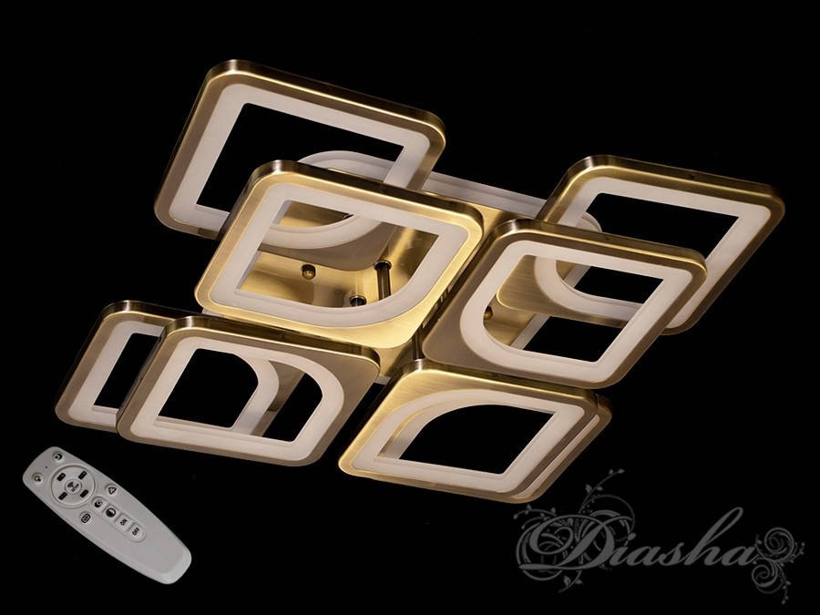 Квадратная светодиодная бронзовая люстра MX2281/4+4S BR LED dimmer
Квадратная светодиодная бронзовая люстра MX2281/4+4S BR LED dimmer