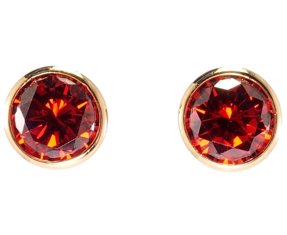 Серьги Xuping Позолота 18K гвоздики (пусеты) "Красный цирконий в ободковой оправе" ø 9мм
Серьги Xuping Позолота 18K гвоздики (пусеты) "Красный цирконий в ободковой оправе" ø 9мм