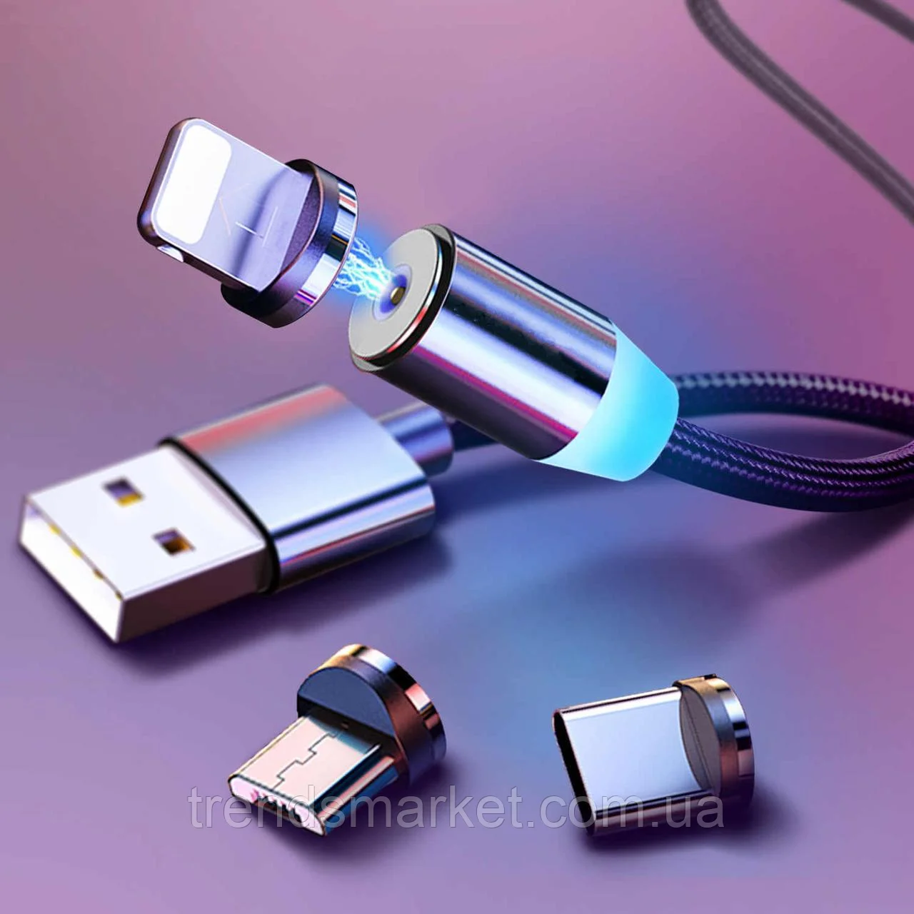 Магнитный Зарядный кабель Micro USB 0,5 - 1 - 2 МЕТРА подходит для Android, Apple, IOS, Tupe-C, Разные цвета
Магнитный Зарядный кабель Micro USB 0,5 - 1 - 2 МЕТРА подходит для Android, Apple, IOS, Tupe-C, Разные цвета
