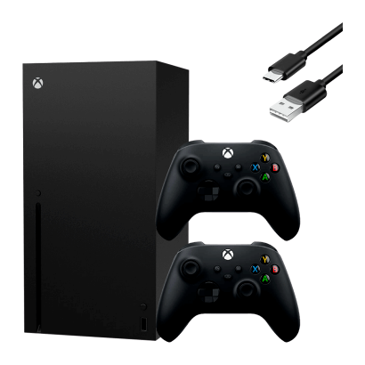 Набор Консоль Microsoft Xbox Series X Black 1TB + Геймпад Беспроводной Microsoft Xbox Series Carbon Black +
Набор Консоль Microsoft Xbox Series X Black 1TB + Геймпад Беспроводной Microsoft Xbox Series Carbon Black +
