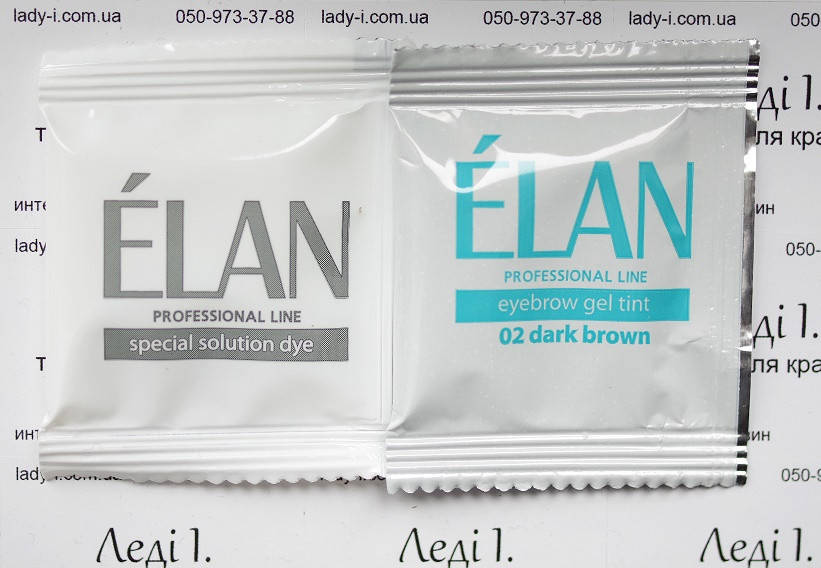 Краска и окислитель Elan 5мл. Тон 02 тёмно-коричневый
Краска и окислитель Elan 5мл. Тон 02 тёмно-коричневый