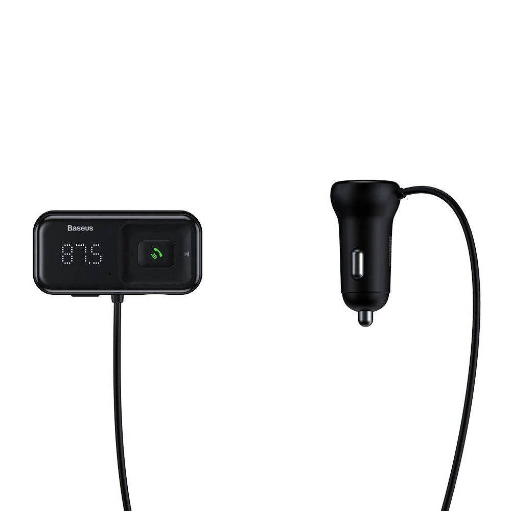 FM-трансмиттер Baseus T typed S-16 wireless MP3 car charger (English Version) Black (CCTM-E01)
FM-трансмиттер Baseus T typed S-16 wireless MP3 car charger (English Version) Black (CCTM-E01)