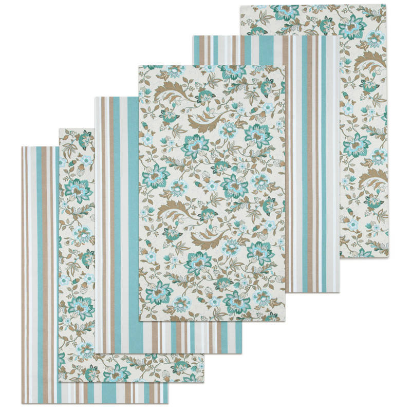 Набор кухонных полотенец Time Textile Бирюза 40x70 см 6 шт TT172856-172855-p, Бирюзовый
Набор кухонных полотенец Time Textile Бирюза 40x70 см 6 шт TT172856-172855-p, Бирюзовый