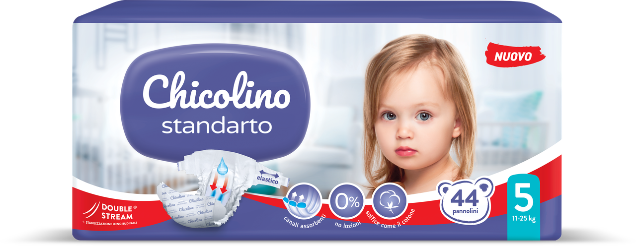 Chicolino подгузники детские 5 (11-25кг) 44шт JUMBO Standarto (большая пачка) (Чиколино)
Chicolino подгузники детские 5 (11-25кг) 44шт JUMBO Standarto (большая пачка) (Чиколино)
