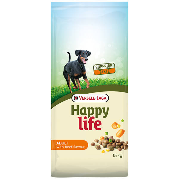 Happy Life Adult with Beef flavouring сухой премиум корм для собак всех пород 15 кг
Happy Life Adult with Beef flavouring сухой премиум корм для собак всех пород 15 кг