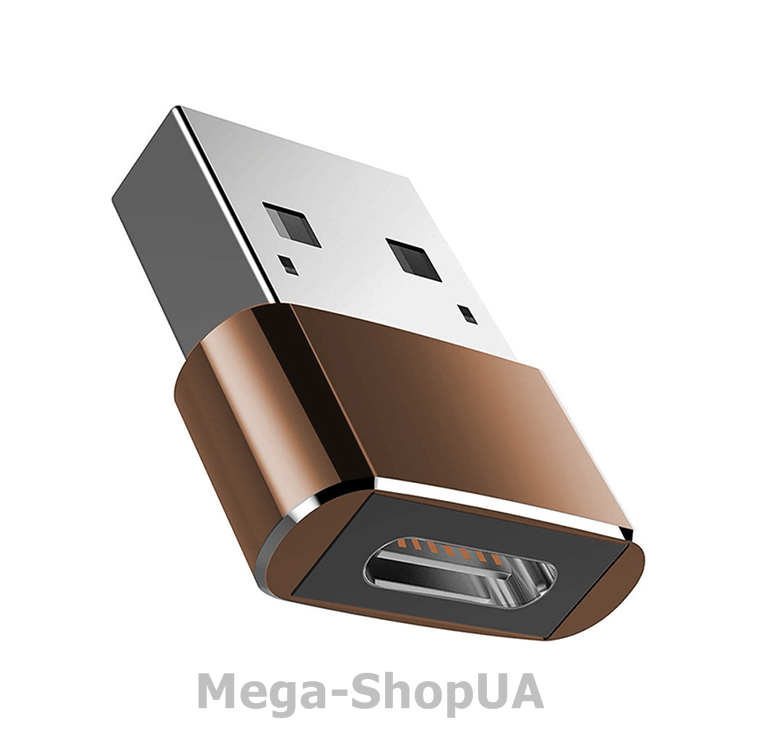 Переходник USB Male to Type-C Female Adapter Converter. Адаптер TypeC (мама) - USB (папа) Коричневый
Переходник USB Male to Type-C Female Adapter Converter. Адаптер TypeC (мама) - USB (папа) Коричневый