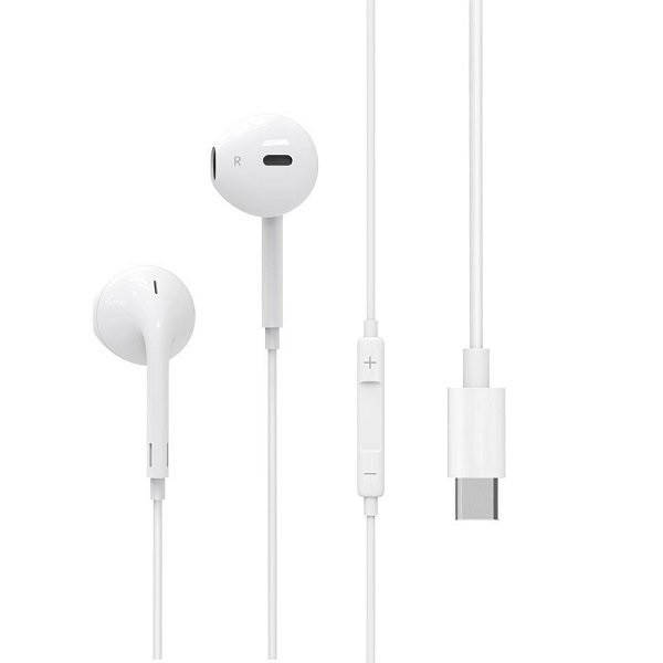 Наушники Type-C Pauz Series Proda RX-L02-White, Белый 
Наушники Type-C Pauz Series Proda RX-L02-White, Белый