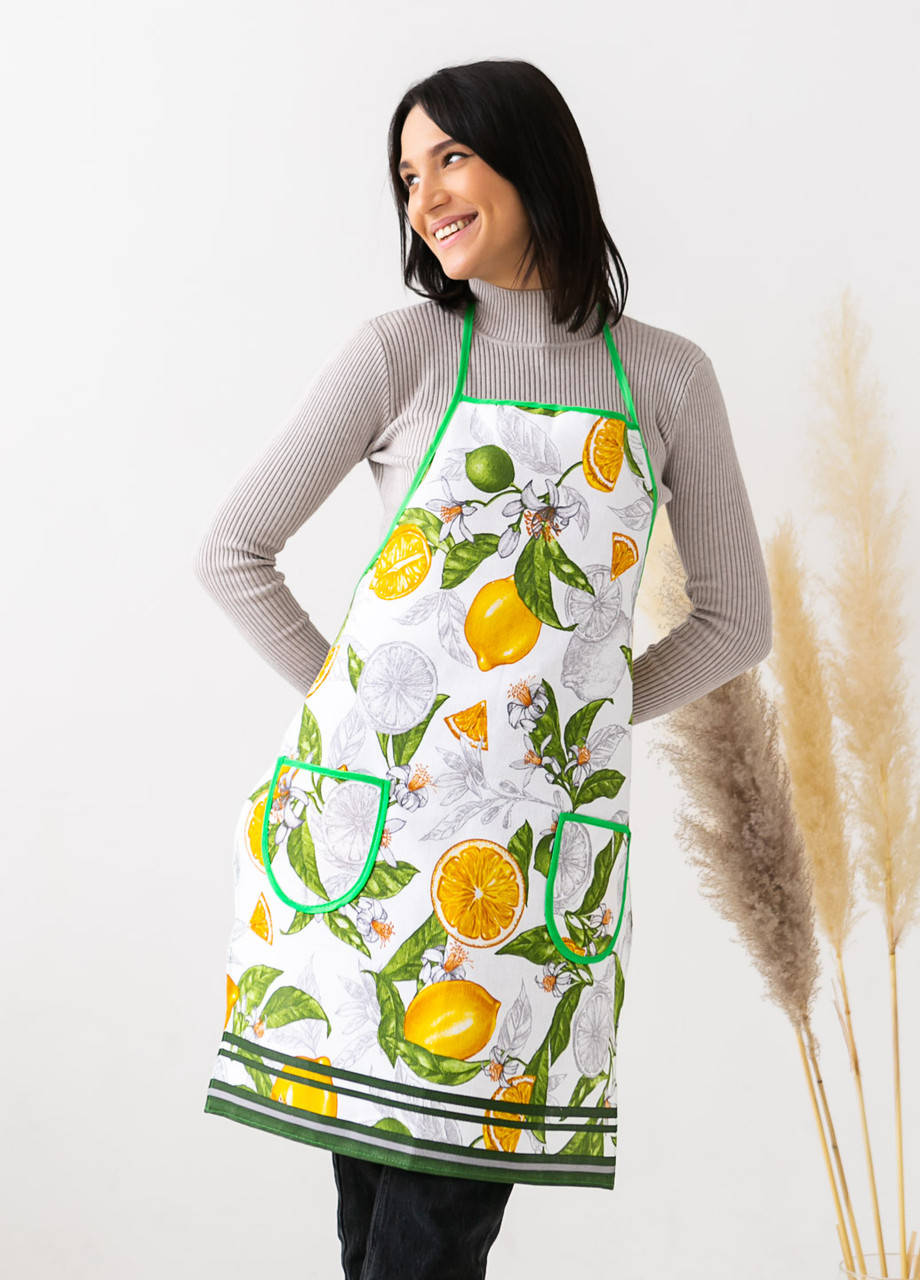 Фартук льняной "Лимон" (75х55 см.)
Фартук льняной "Лимон" (75х55 см.)