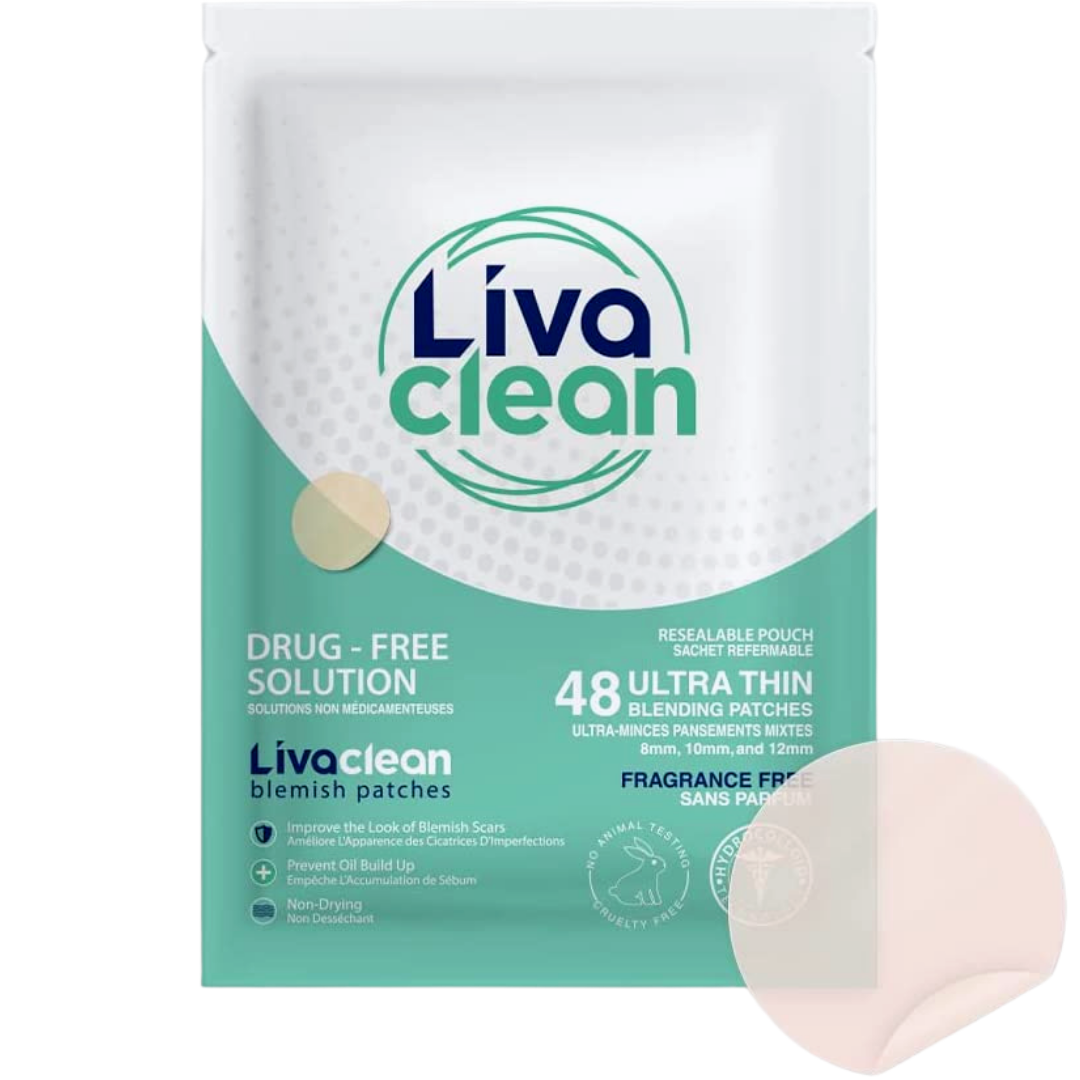 Гидроколлоидные точечные патчи от прыщей LivaClean Blemish Hydrocolloid Patch Stickers 48 шт
Гидроколлоидные точечные патчи от прыщей LivaClean Blemish Hydrocolloid Patch Stickers 48 шт