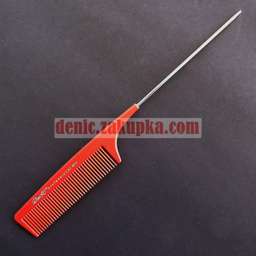 Расчёска профессиональная Карбон - 8913 RED "ДенІС professional" с металлическим хвостиком, Красный
Расчёска профессиональная Карбон - 8913 RED "ДенІС professional" с металлическим хвостиком, Красный