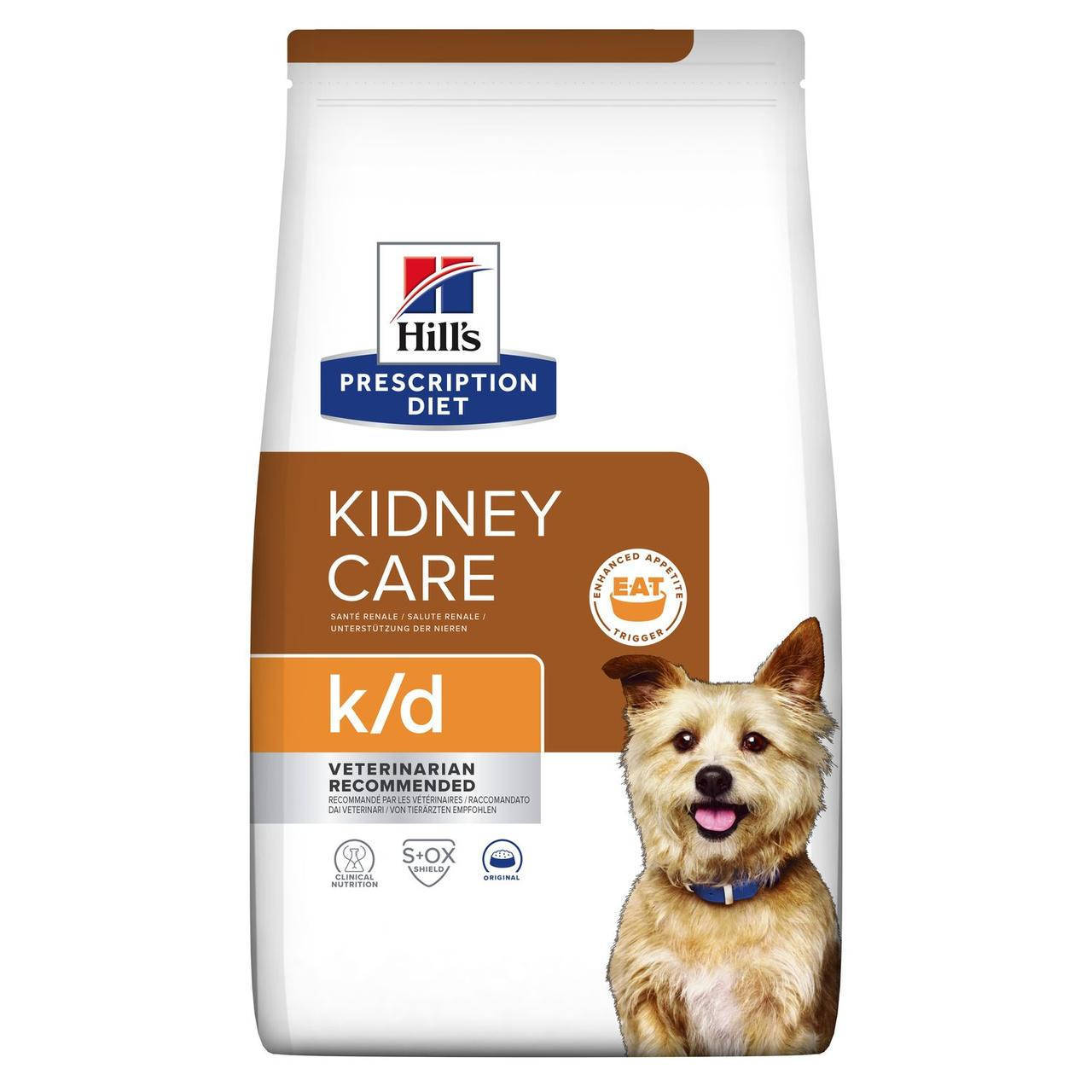 Hills Prescription Diet Canine k/d Kidney Care Лечебный сухой корм для собак 1,5 кг
Hills Prescription Diet Canine k/d Kidney Care Лечебный сухой корм для собак 1,5 кг