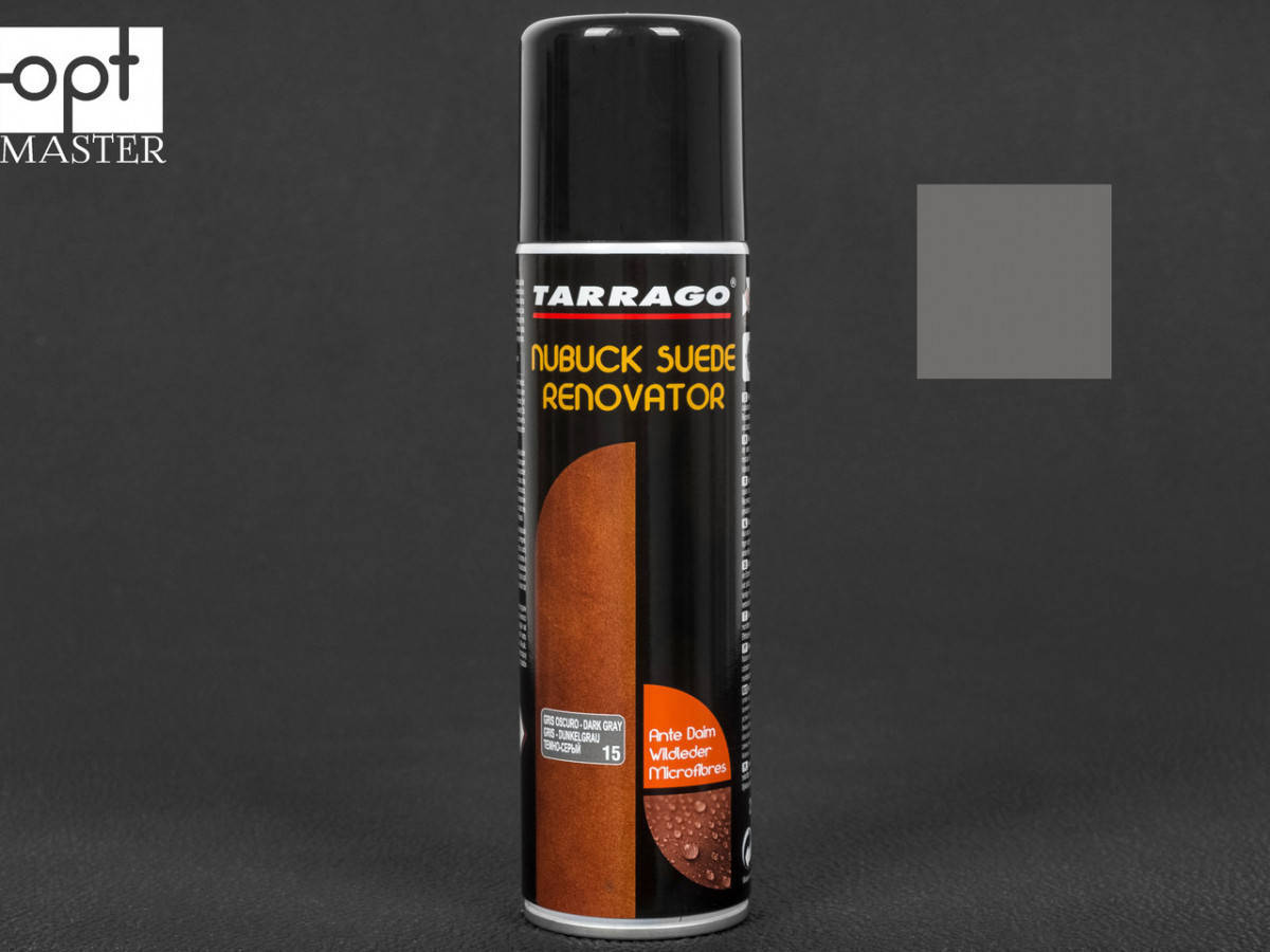 Восстанавливающая спрей-краска Tarrago Nubuck Suede Renovator, 250 мл, цв. тёмно-серый TCS19 (15), Темно-серый
Восстанавливающая спрей-краска Tarrago Nubuck Suede Renovator, 250 мл, цв. тёмно-серый TCS19 (15), Темно-серый