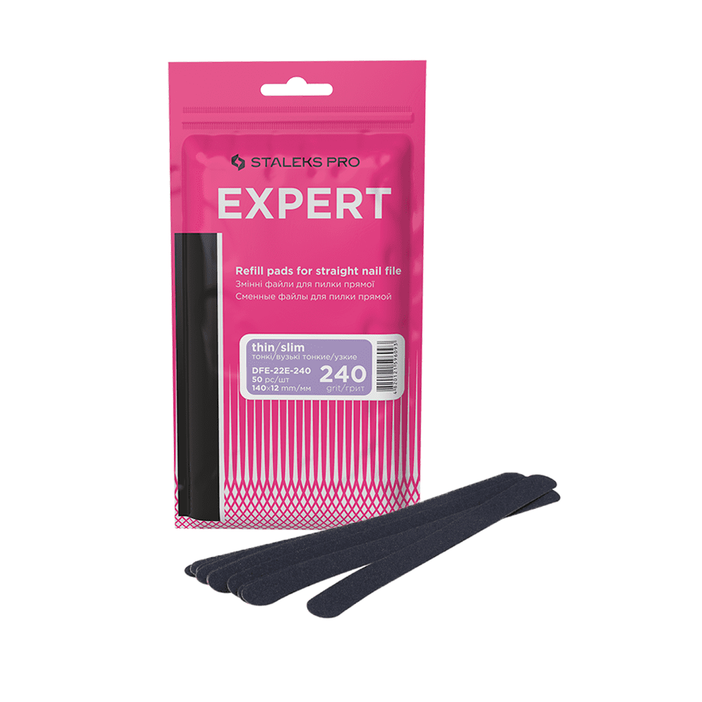 Сменные файлы Staleks 240 грит Expert 22E для прямой узкой пилки MBE-20E (50 шт) DFE-22E-240
Сменные файлы Staleks 240 грит Expert 22E для прямой узкой пилки MBE-20E (50 шт) DFE-22E-240