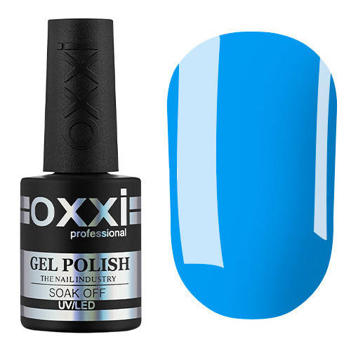 Oxxi Professional Summer Base № 06 - камуфлирующая цветная база (голубой), 10 мл