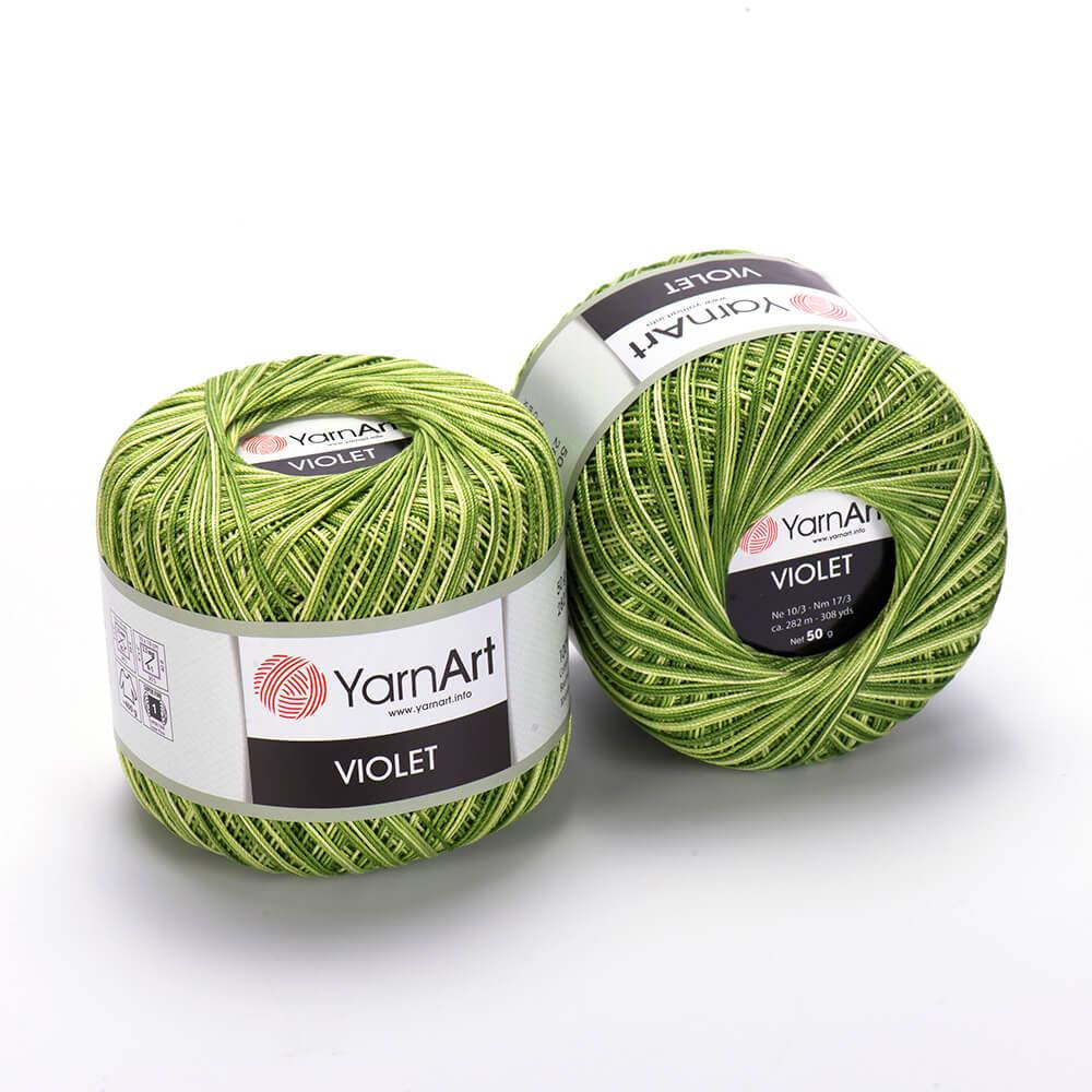 YarnArt Violet Melange (Ярн Арт Виолет Меланж) № 188 (Пряжа мерсеризованный хлопок, нитки для вязания), Зелёный
YarnArt Violet Melange (Ярн Арт Виолет Меланж) № 188 (Пряжа мерсеризованный хлопок, нитки для вязания), Зелёный