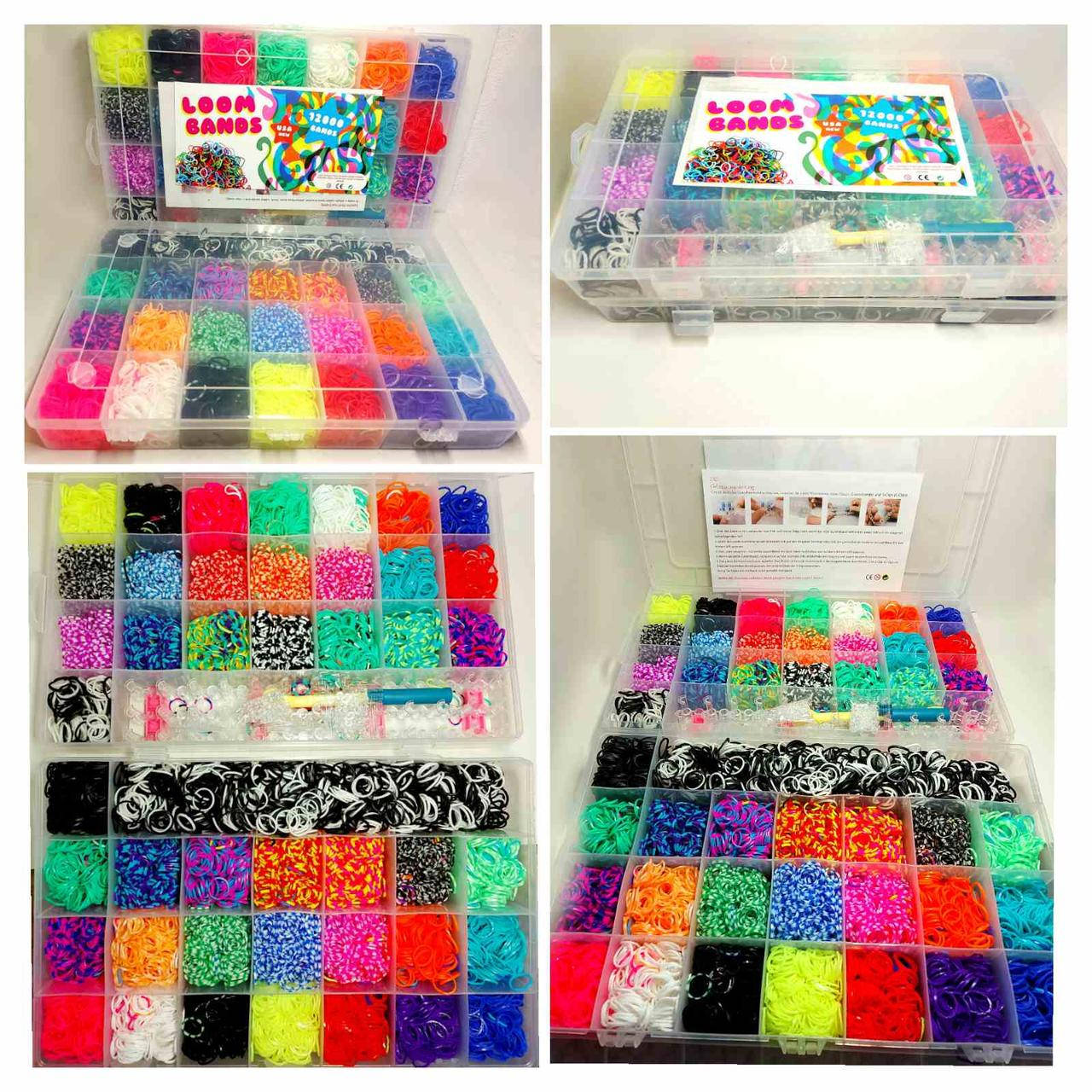 Набор для плетения браслетов из резинок Fashion loom bands двухуровневый кейс 12000 резинок!!!
Набор для плетения браслетов из резинок Fashion loom bands двухуровневый кейс 12000 резинок!!!