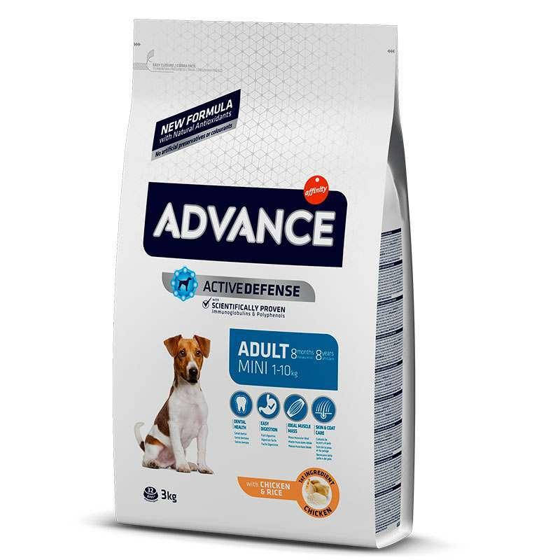 Advance Dog Adult Mini Chicken&Rice 3 кг - Сухой корм с мясом курицы для взрослых собак малых пород
Advance Dog Adult Mini Chicken&Rice 3 кг - Сухой корм с мясом курицы для взрослых собак малых пород