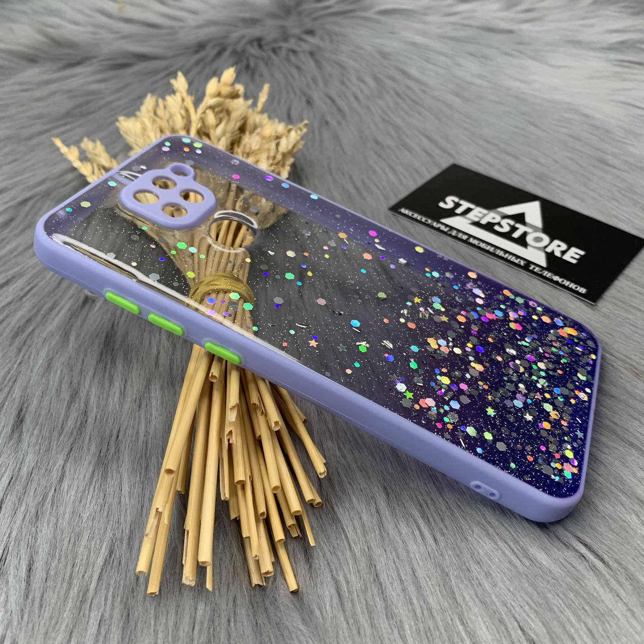 Чехол с блестками для Xiaomi Redmi Note 9 закрытая камера прозрачный противоударный девочки женский Сиреневый
Чехол с блестками для Xiaomi Redmi Note 9 закрытая камера прозрачный противоударный девочки женский Сиреневый