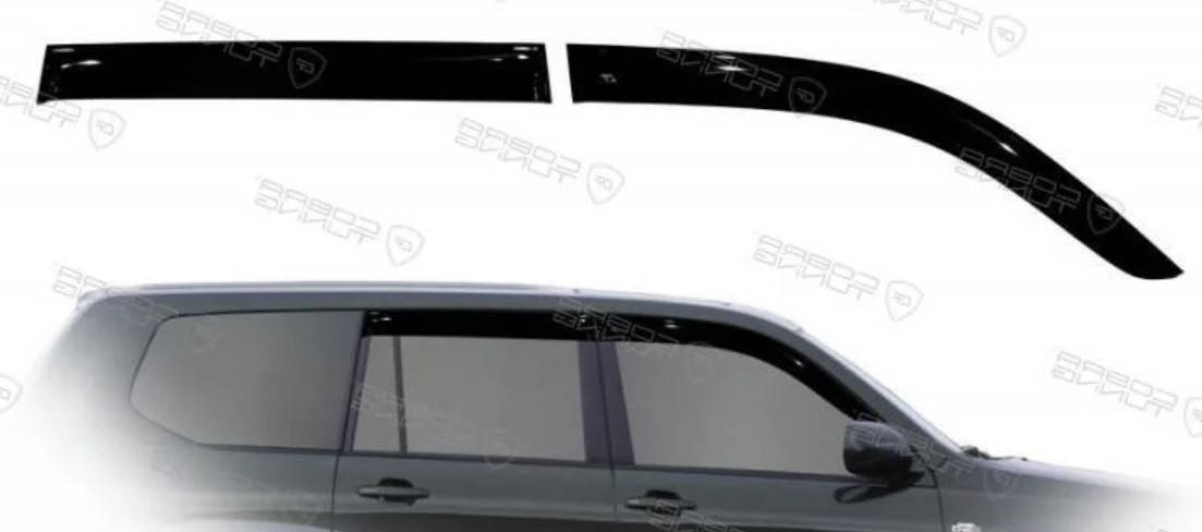 Дефлекторы окон (ветровики) Toyota Land Cruiser Prado 120 2003-2008, ANV - Cobra Tuning, T21803
Дефлекторы окон (ветровики) Toyota Land Cruiser Prado 120 2003-2008, ANV - Cobra Tuning, T21803