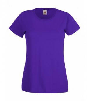 Женская приталенная футболка Fruit of the loom Valueweight T Ladies 100% хлопок однотонная базовая XL, PE Фиолетовый
Женская приталенная футболка Fruit of the loom Valueweight T Ladies 100% хлопок однотонная базовая XL, PE Фиолетовый
