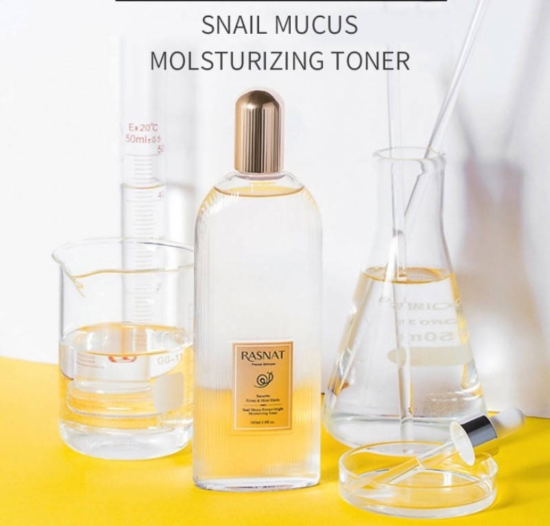 RASNAT Snail Mucus Extract Bright Moisturizing Toner 2% улиточный увлажняющий и регенерирующий тонер
RASNAT Snail Mucus Extract Bright Moisturizing Toner 2% улиточный увлажняющий и регенерирующий тонер