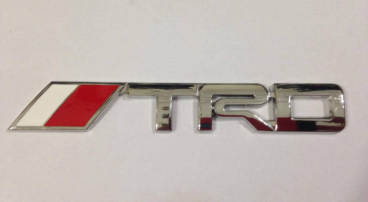 Эмблема кузова Toyota TRD
Эмблема кузова Toyota TRD