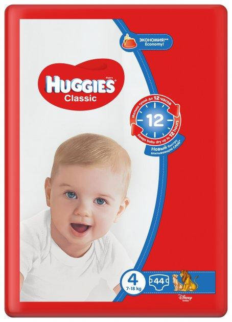 Подгузники Huggies Classic 4 7-18 кг Jumbo 44 шт
Подгузники Huggies Classic 4 7-18 кг Jumbo 44 шт