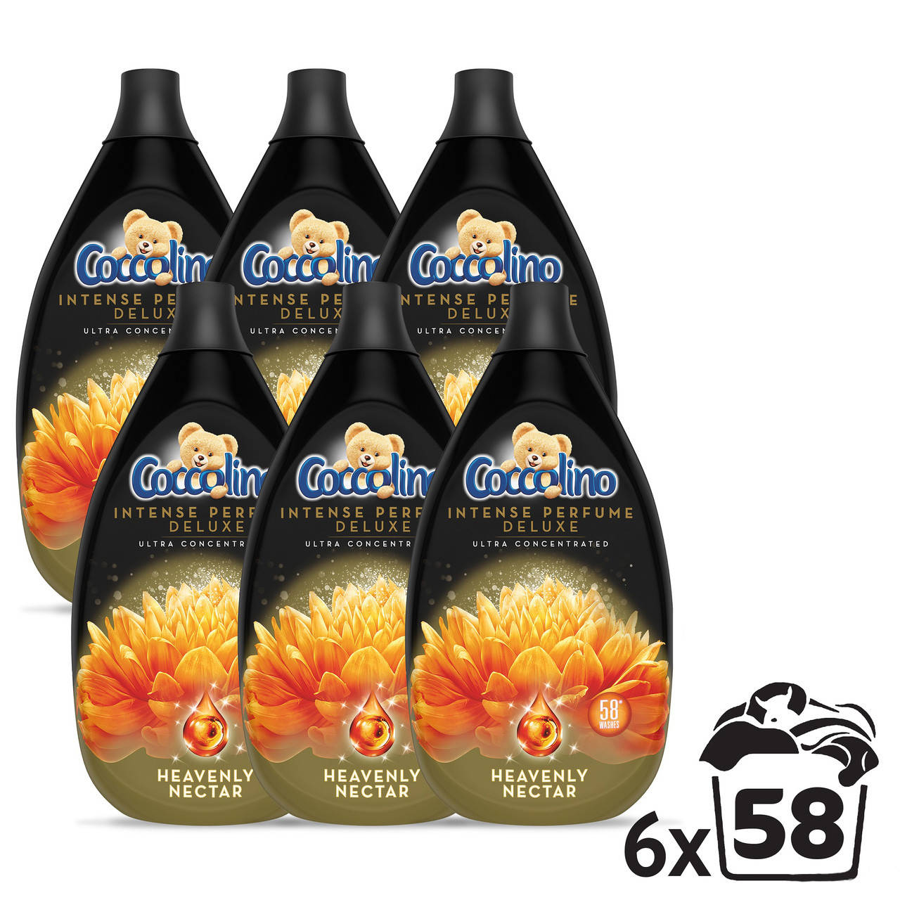 Концентрированный кондиционер для стирки Coccolino Ultimate Heavenly Nectar 6*870мл
Концентрированный кондиционер для стирки Coccolino Ultimate Heavenly Nectar 6*870мл