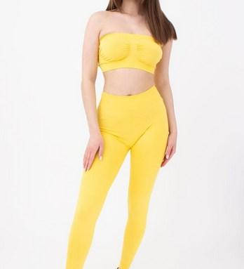 Бесшовные леггинсы с широким поясом тм Giulia Leggings model 1 S/M, illuminating(желтый)
Бесшовные леггинсы с широким поясом тм Giulia Leggings model 1 S/M, illuminating(желтый)