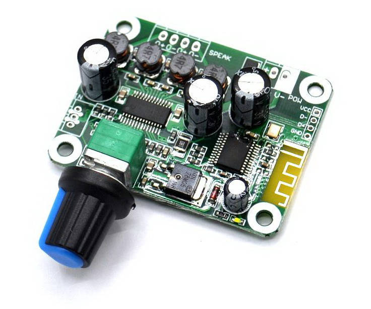 Цифровой Усилитель на чипе TPA3110 с Bluetooth 4.2 мощностью 2х15W, Питание DC 8V-16V
Цифровой Усилитель на чипе TPA3110 с Bluetooth 4.2 мощностью 2х15W, Питание DC 8V-16V