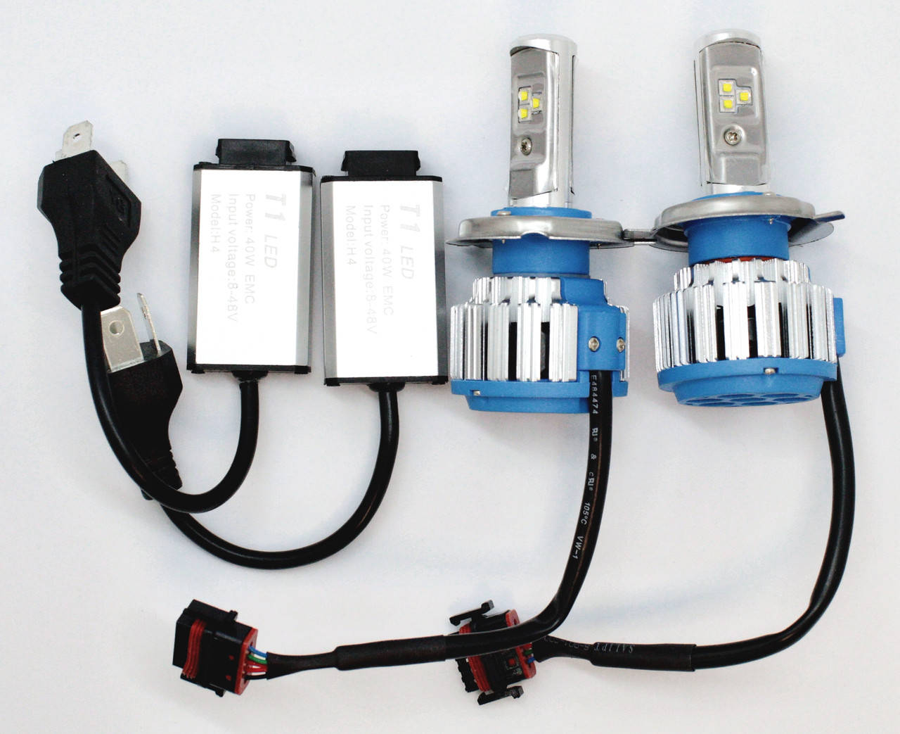 Комплект автомобильных ламп Turbo LED T1 H4 6000K 9000Lm Головной светодиодный лед свет для фар
Комплект автомобильных ламп Turbo LED T1 H4 6000K 9000Lm Головной светодиодный лед свет для фар