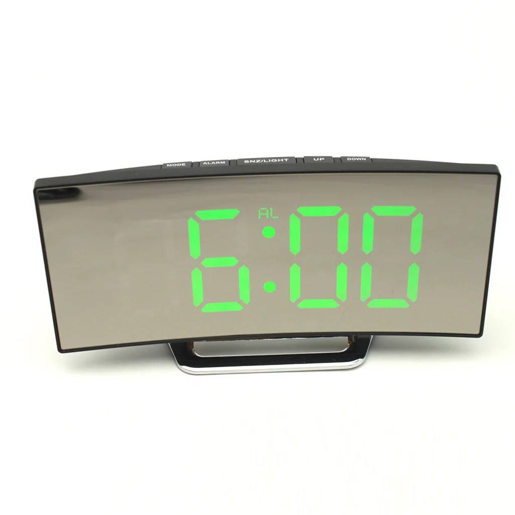 Часы зеркальные LED DT-6507 (Black/Green) с вогнутым экраном Multi-Function Mirror Clock
Часы зеркальные LED DT-6507 (Black/Green) с вогнутым экраном Multi-Function Mirror Clock