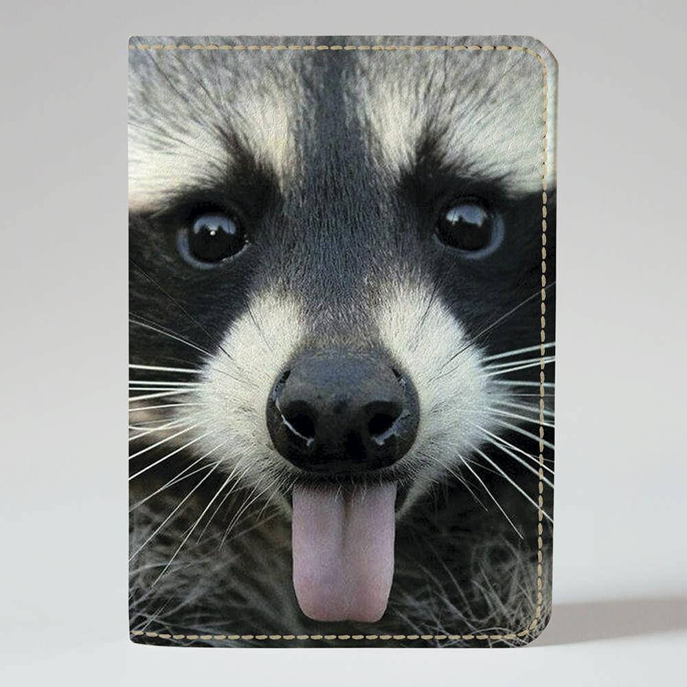 Обкладинка на паспорт "Єнот з язиком", Обложка для паспорта экокожа "Енот с языком" 702 
Обкладинка на паспорт "Єнот з язиком", Обложка для паспорта экокожа "Енот с языком" 702