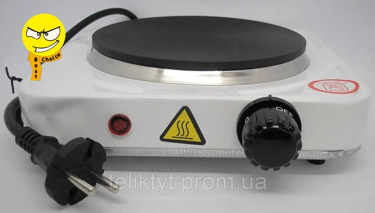 Электроплита Hot Plate JX 1010A на 1 конфорку настольная плита блин настольная белая ID