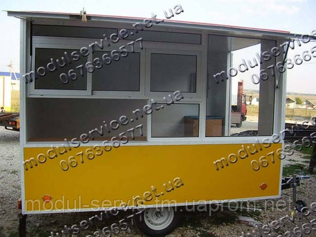 Продажа Торговых прицепов в Джанкое - Модуль-Сервис ТМ в Днепропетровске.