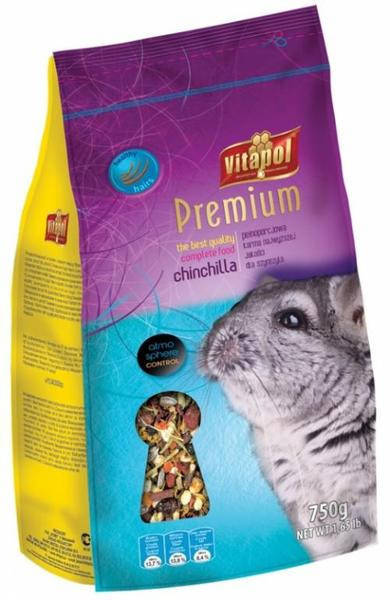 Vitapol Karma Premium корм для шиншилл 0,75 кг (0162)