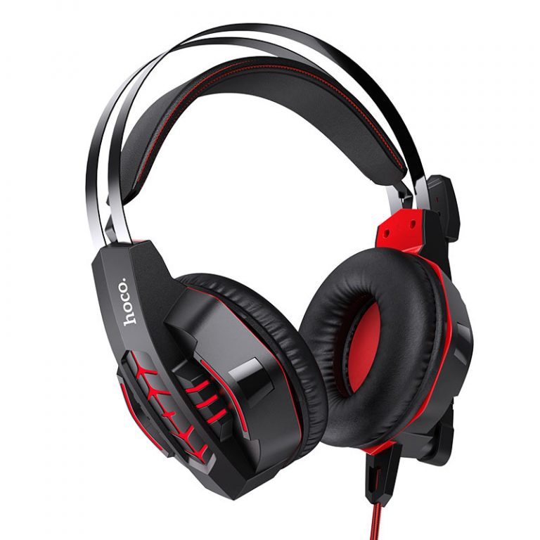 Игровые геймерские стерео накладные наушники с микрофоном и подсветкой HOCO Gaming LED W102 Красный
Игровые геймерские стерео накладные наушники с микрофоном и подсветкой HOCO Gaming LED W102 Красный