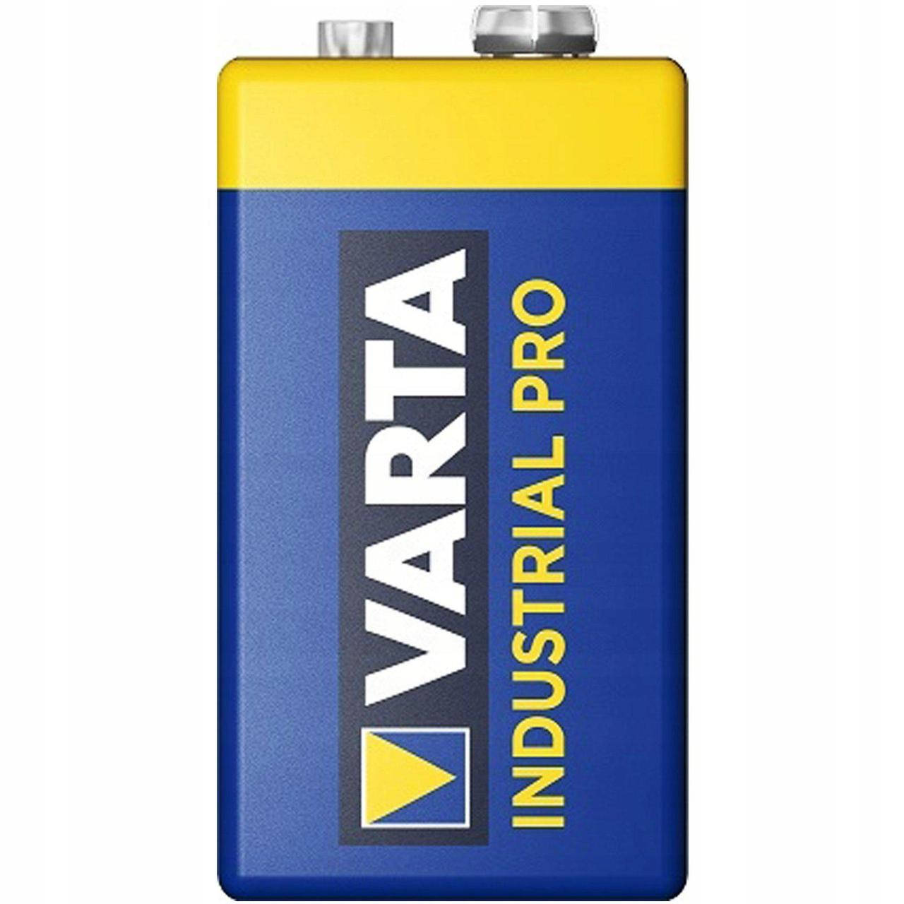 Батарейка крона, Varta 6F22, 6LR61, MN1604, 4022 на 9 вольт Alkaline серии Industrial Pro для поинтера
Батарейка крона, Varta 6F22, 6LR61, MN1604, 4022 на 9 вольт Alkaline серии Industrial Pro для поинтера