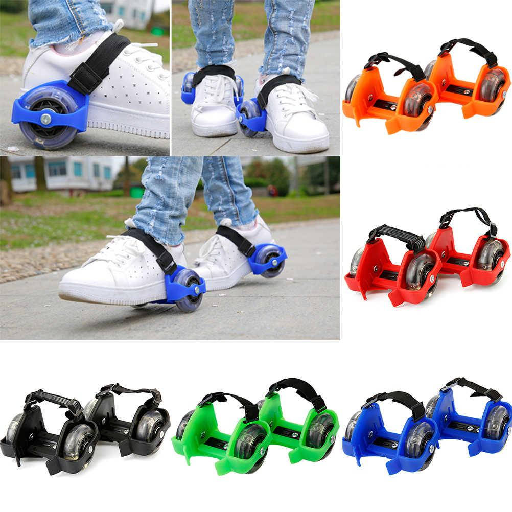 Ролики колеса на пятку двухколесные со светящимися колесами Flashing roller и раздвижной системой
Ролики колеса на пятку двухколесные со светящимися колесами Flashing roller и раздвижной системой