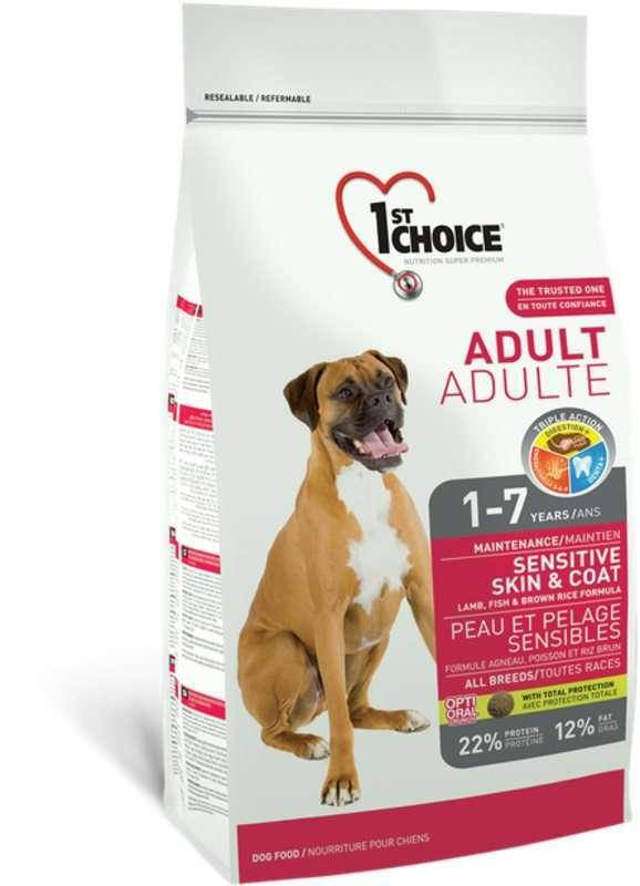 1st Choice Adult Lamb Fish 15 кг - Сухой корм с ягненком и рыбой для взрослых собак склонных к аллергии
1st Choice Adult Lamb Fish 15 кг - Сухой корм с ягненком и рыбой для взрослых собак склонных к аллергии